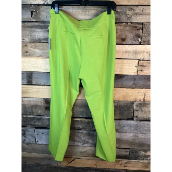 Kasper Women’s Lime Green Trousers Size 8P - Picture 5 of 5
